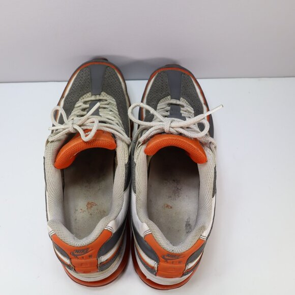Nike Air Max 24-7 3M Team Orange/Dark Grey Running Shoes Size 11 Y2K USED - Picture 5 of 9